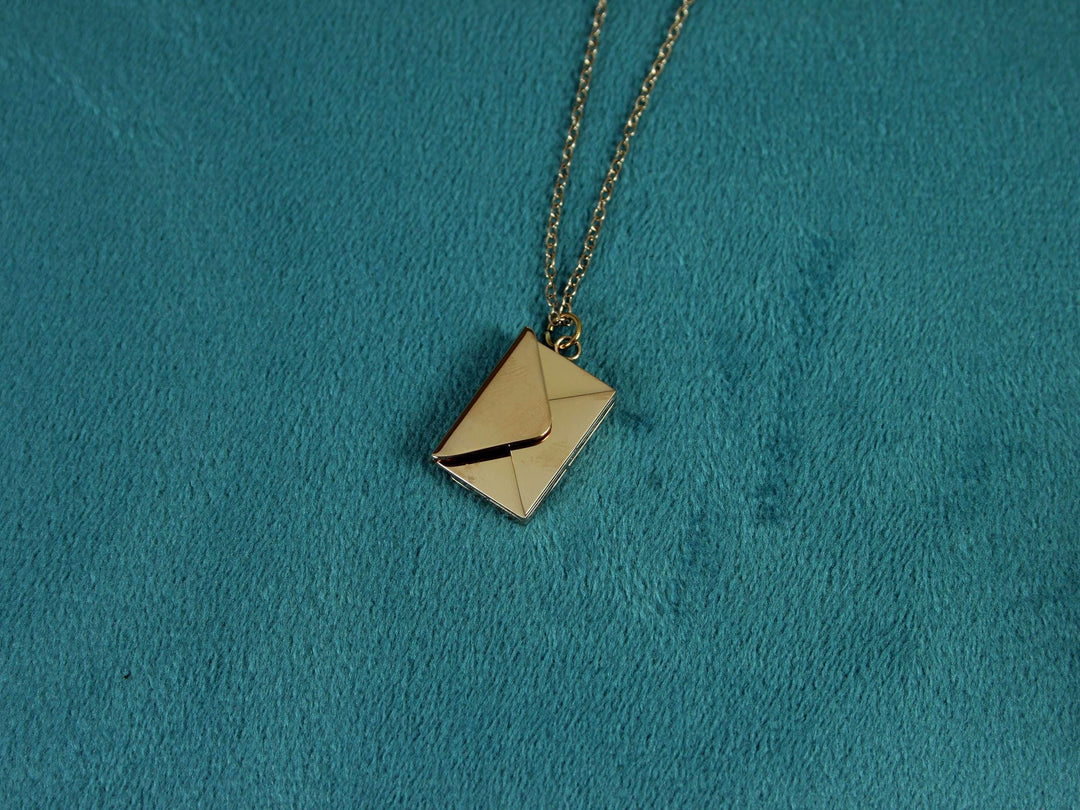 Rose Gold Letter Roman Numerals Engraved Necklace