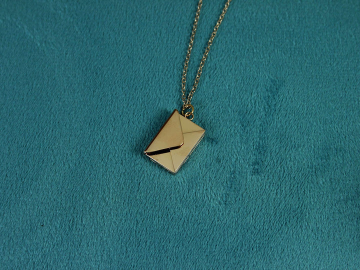 Rose Gold Letter Roman Numerals Engraved Necklace