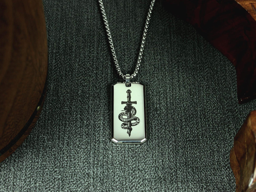 Snake Pendant Necklace