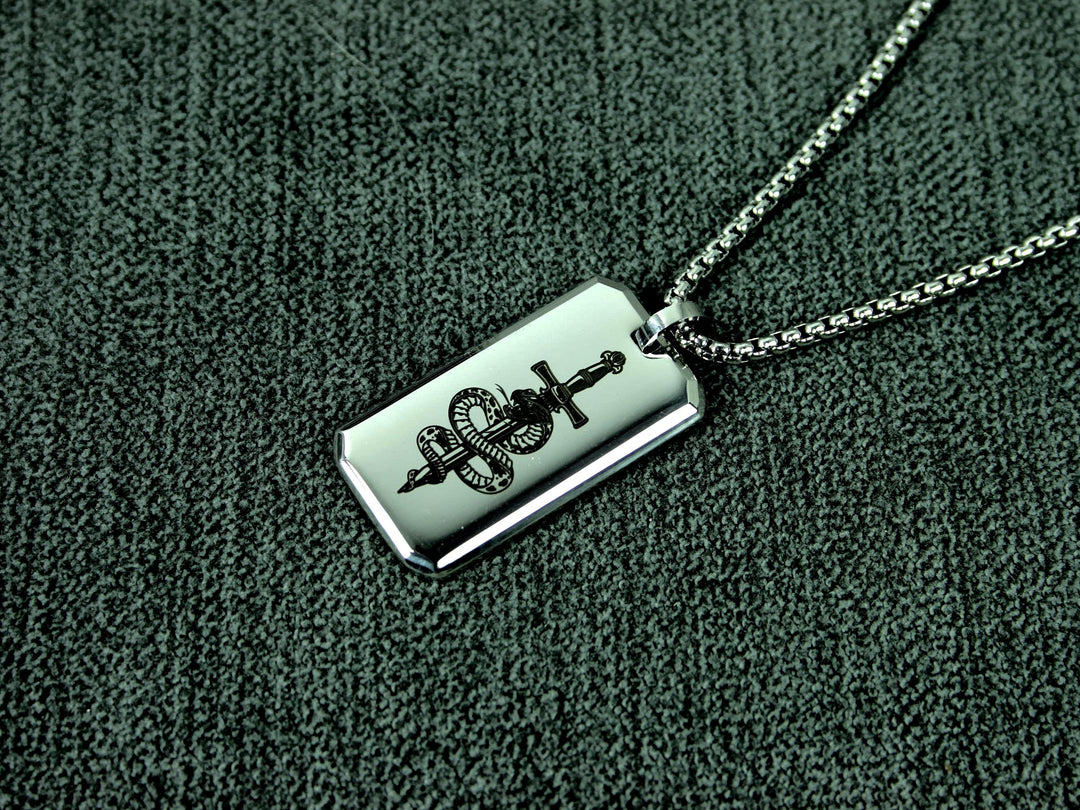 Snake Pendant Necklace