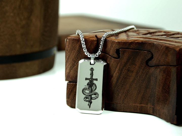 Snake Pendant Necklace