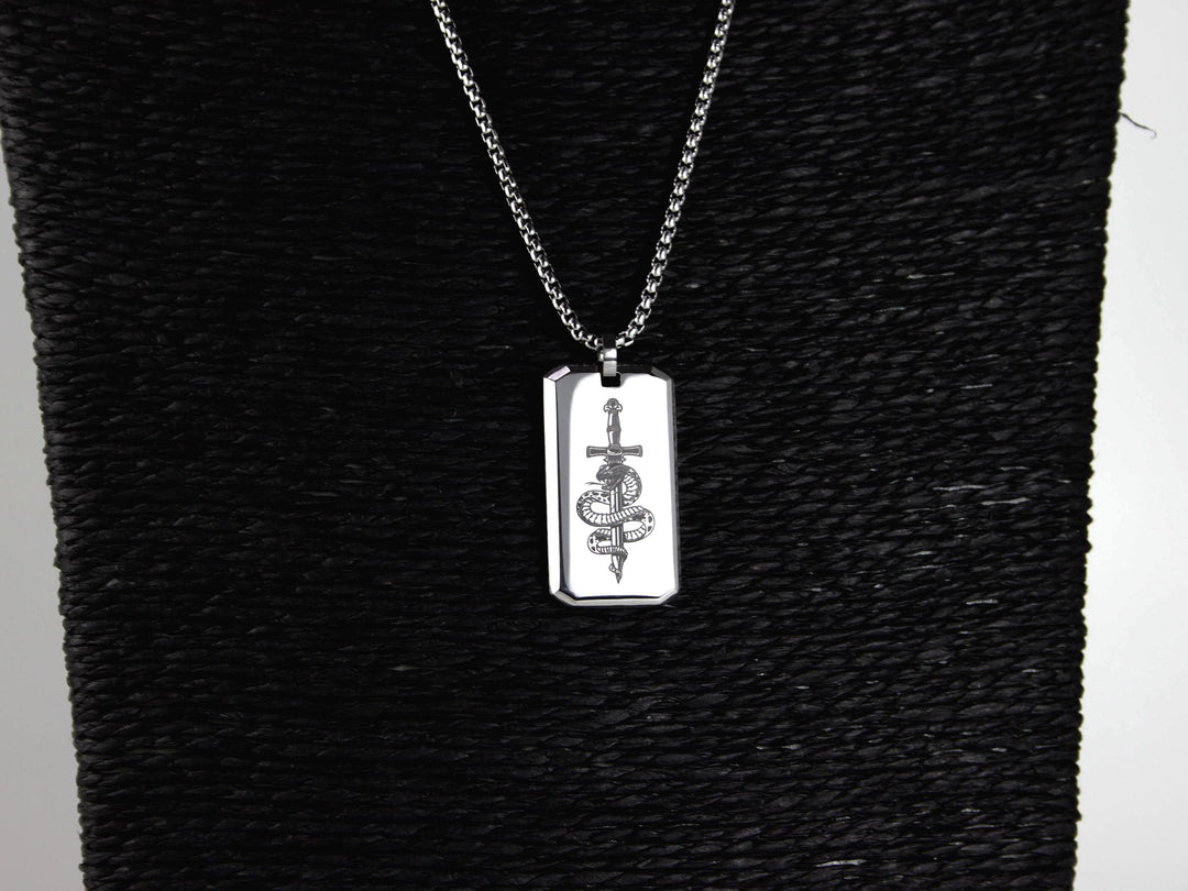 Snake Pendant Necklace