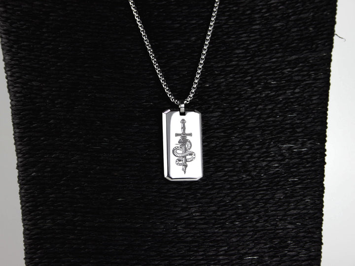 Snake Pendant Necklace