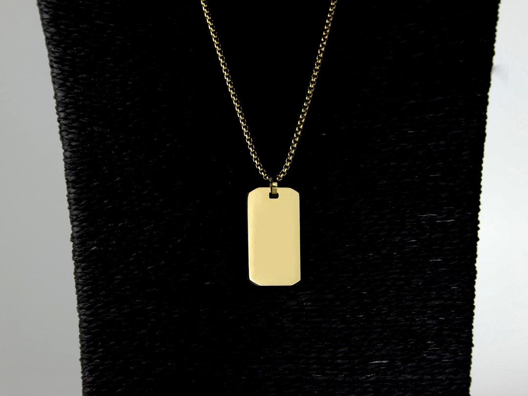 Gold Roman Numerals Pendant Custom Calendar