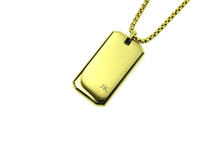 Personalised Initial Bar Necklace