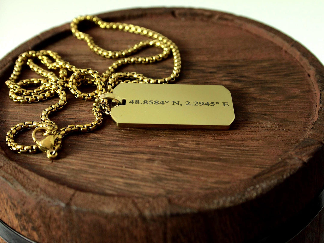 Coordinate Pendant Necklace