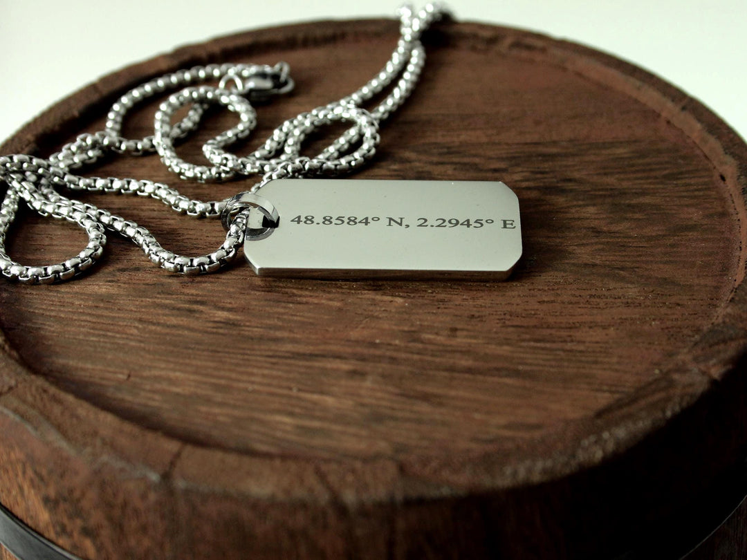 Coordinate Pendant Necklace