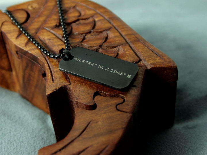 Coordinate Pendant Necklace