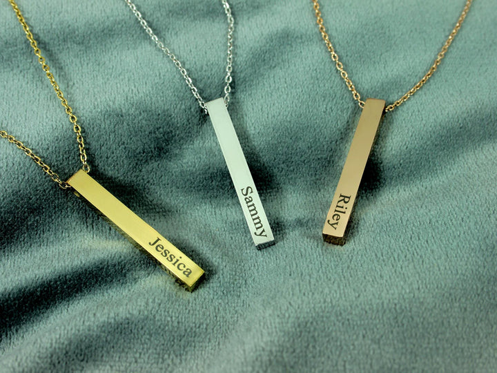 Name Bar Necklace