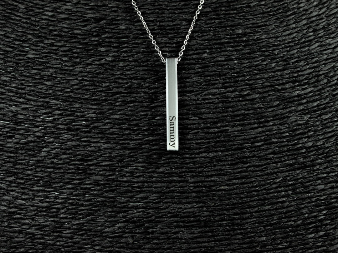 Name Bar Necklace