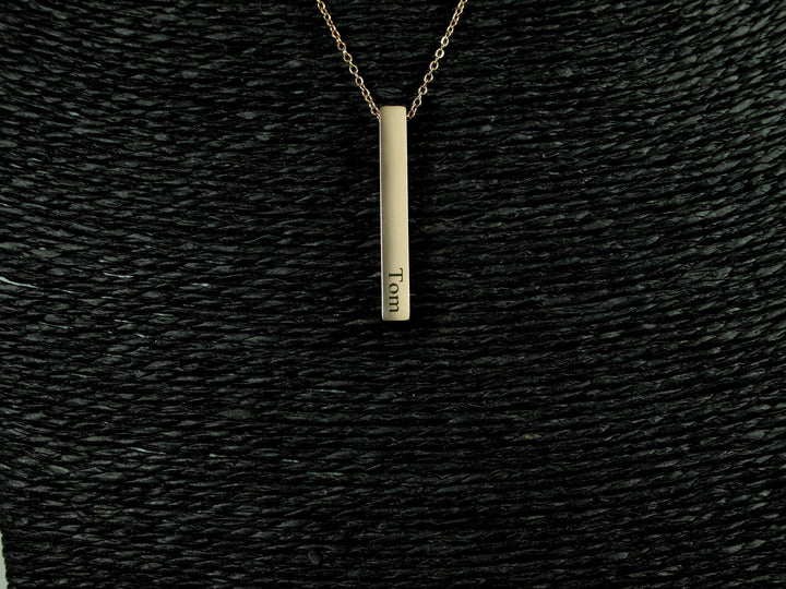 Name Bar Necklace