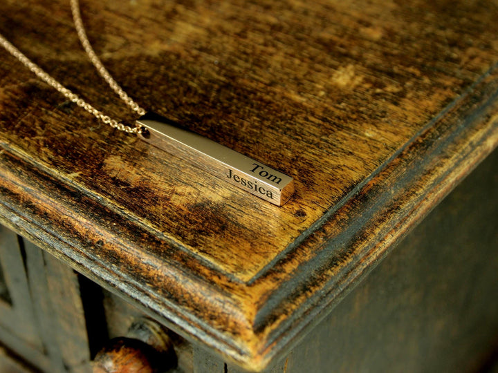 Name Bar Necklace