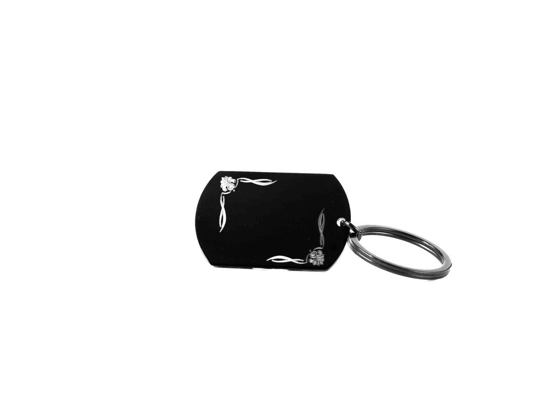 Personalised Dog Tag Keychain