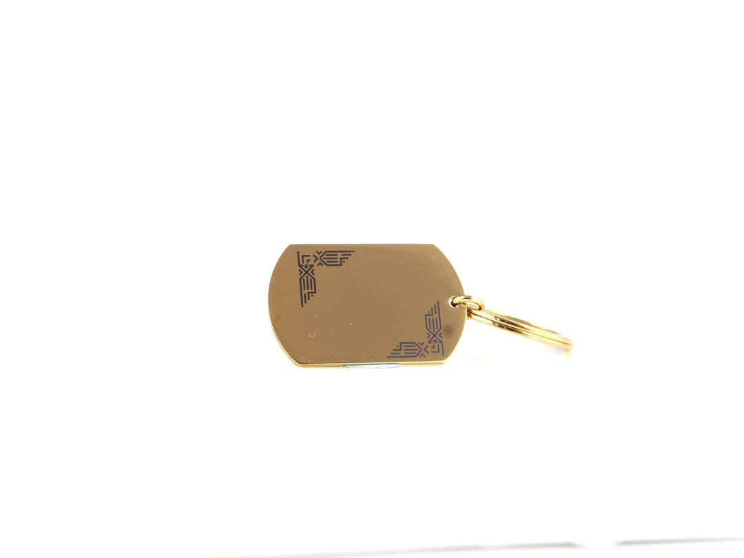 Personalised Dog Tag Keychain